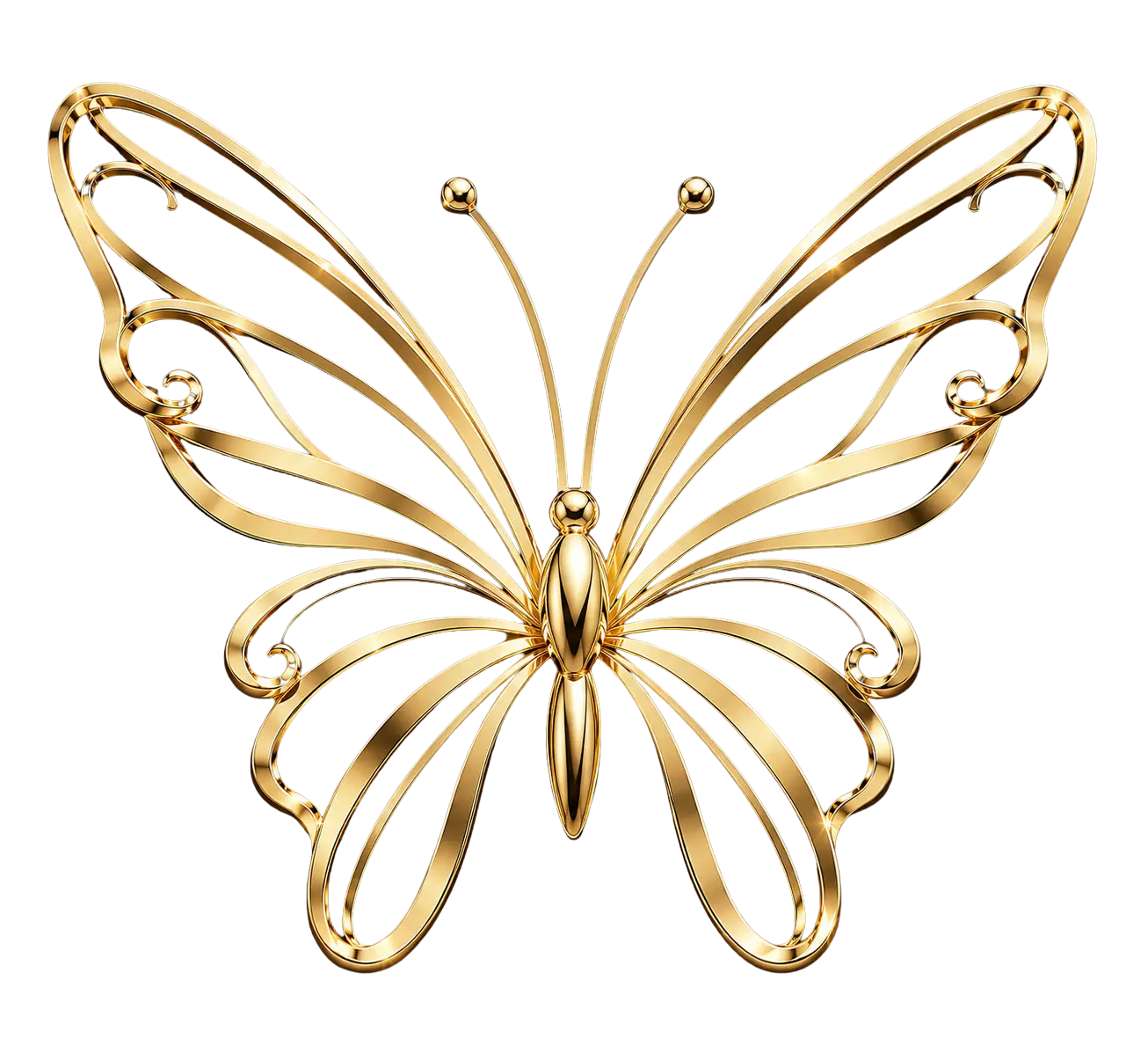 Papillon doré