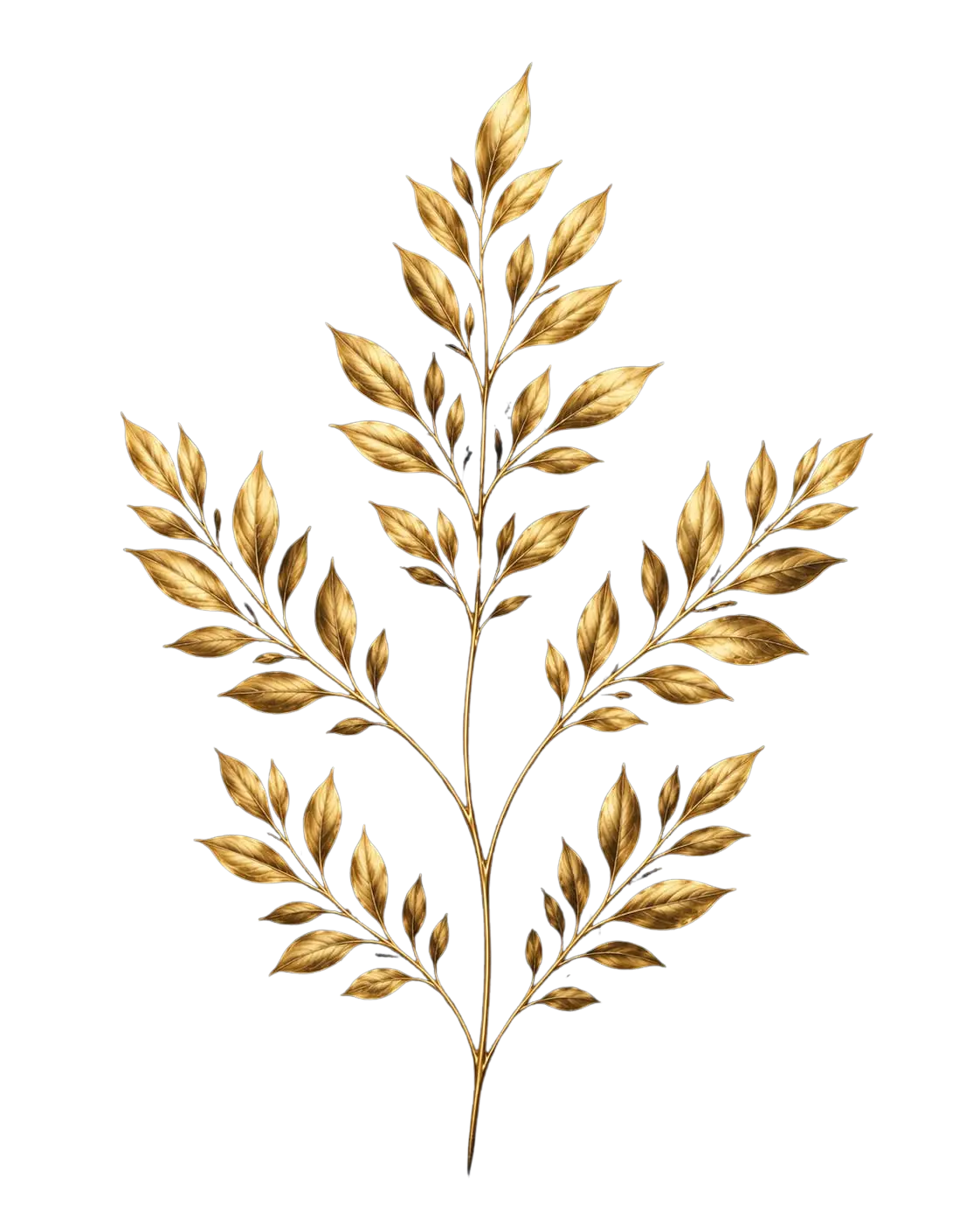 Feuilles dorées